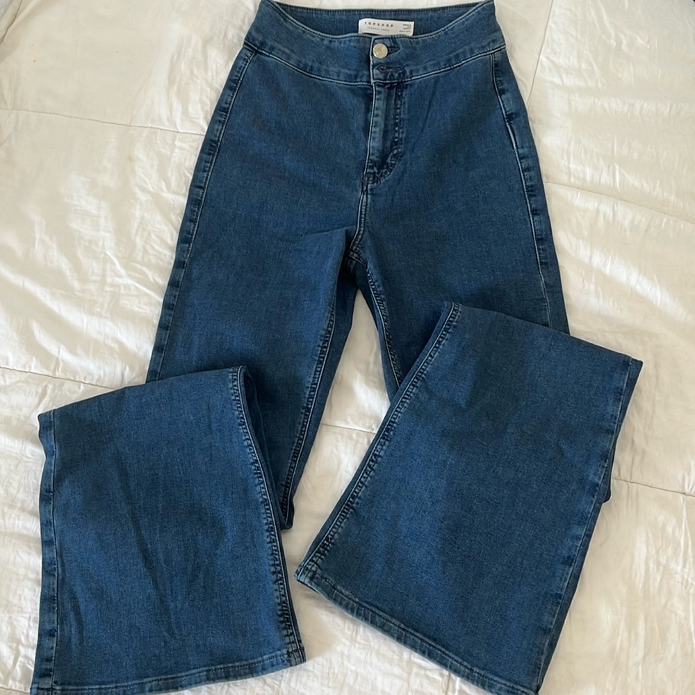 Topshop High-Waist Flare Jeans, like new ✨